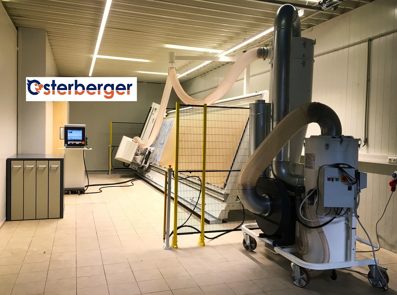 osterberger.at - ALUCOBONDfassaden - Vorfertigung in der Werkstatt